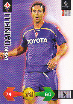 Dario Dainelli Fiorentina 2009/10 Panini Super Strikes CL Update #407